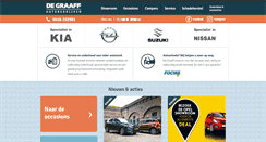Desktop Screenshot of degraaff-autobedrijven.nl